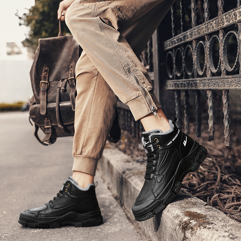 Details for Boots Warrior Martin 'Kulit Sintetis Patchwork' WBX-281N02