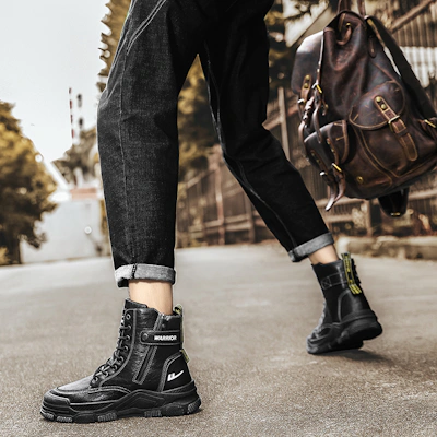 Warrior Martin Boot Mid 'Black'