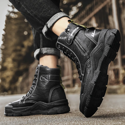 Warrior Martin Boot Mid 'Black'