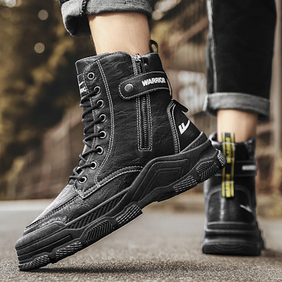 Warrior Martin Boot Mid 'Black'