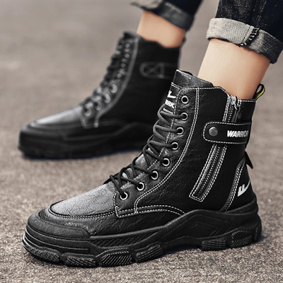 Warrior Martin Boot Mid 'Black'
