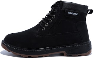 Warrior Martin Boots 'Black Fleece-lined' WBN-319501 Warrior Martin Boots 'Black Fleece-lined' WBN-319501