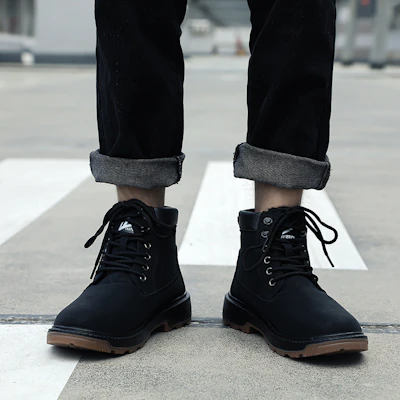 Warrior Martin Boots 'Black Fleece-lined' WBN-319501 Purchase Warrior Martin Boots 'Black Fleece-lined' WBN-319501