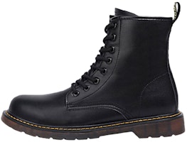 Warrior Martin Boots 'Black Knight Fleece' WBN(JS)-005801 Warrior Martin Boots 'Black Knight Fleece' WBN(JS)-005801