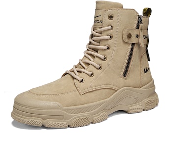 ウォリアー マーチンブーツ 快適ブラウンZip WXP(WZ)-076001 Order ウォリアー マーチンブーツ 快適ブラウンZip WXP(WZ)-076001