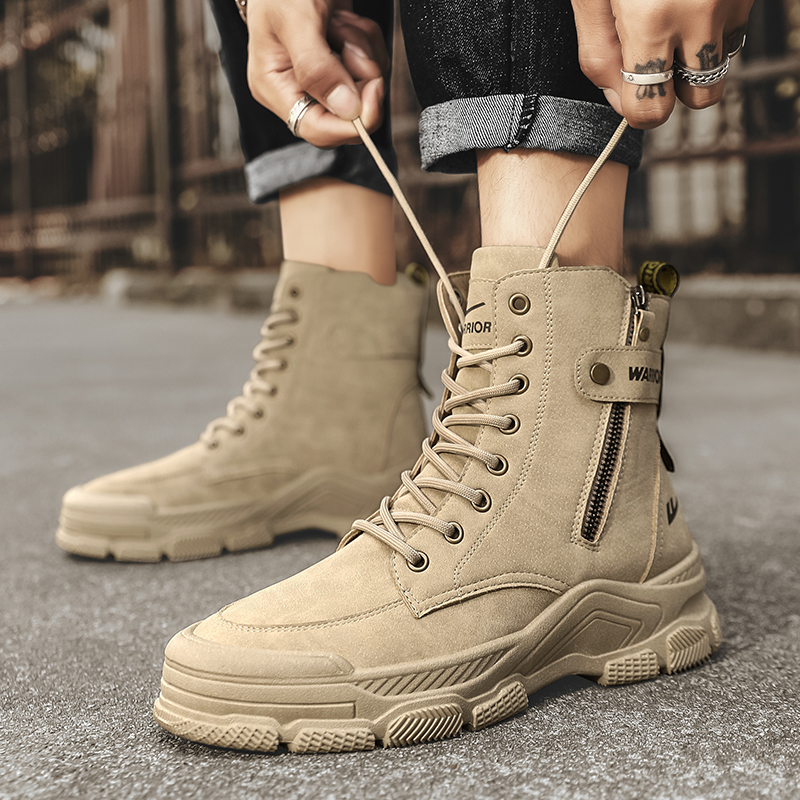 Details for But Kasut Martin 'Warrior Zip Brown Comfort' WXP(WZ)-076001