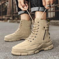 ウォリアー マーチンブーツ 快適ブラウンZip WXP(WZ)-076001 Details for ウォリアー マーチンブーツ 快適ブラウンZip WXP(WZ)-076001