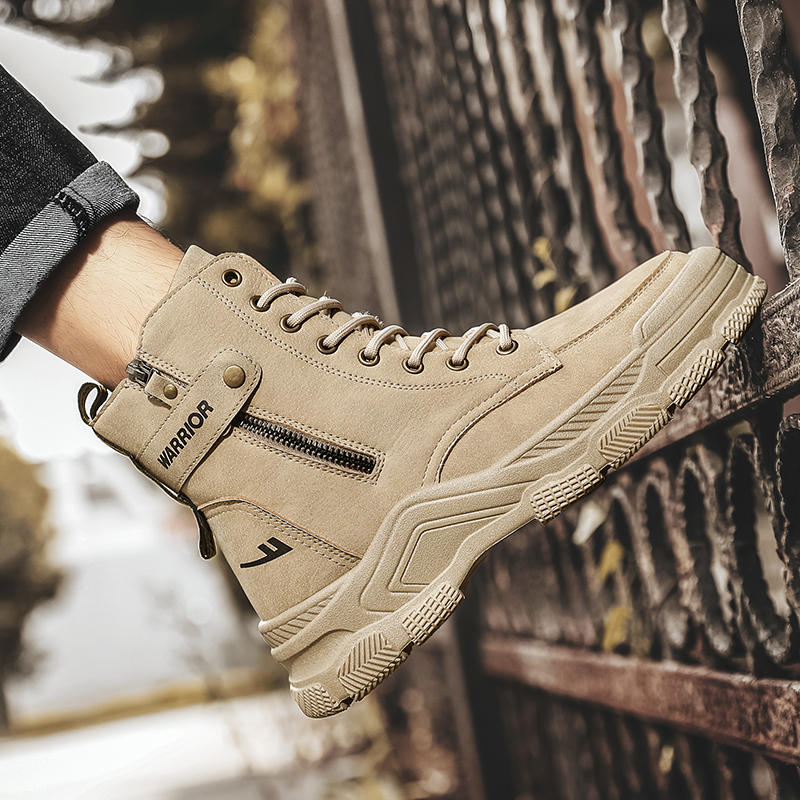 Sizing But Kasut Martin 'Warrior Zip Brown Comfort' WXP(WZ)-076001