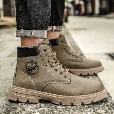 Warrior Martin Boots 'Khaki Retro Warmth' WXP(WZ)-046701M 3