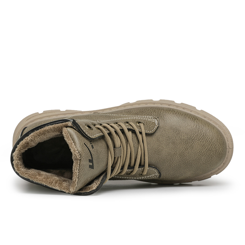 Shop Warrior Martin Boots 'Khaki Retro Warmth' WXP(WZ)-046701M