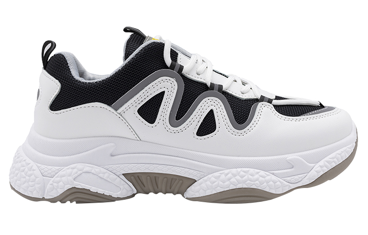 Warrior Mesh Breathable Dad Shoes 'White Black' 圖 2