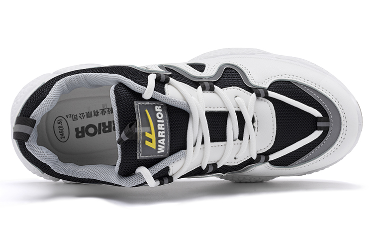 Warrior Mesh Breathable Dad Shoes 'White Black' 圖 3