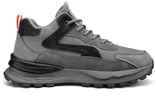 Sneaker Pertengahan Warrior 'Kelabu Hitam' WXY-G196N02 Order Sneaker Pertengahan Warrior 'Kelabu Hitam' WXY-G196N02