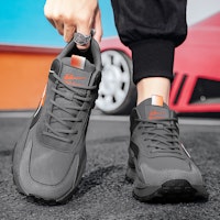 Sneaker Pertengahan Warrior 'Kelabu Hitam' WXY-G196N02 Sizing Sneaker Pertengahan Warrior 'Kelabu Hitam' WXY-G196N02