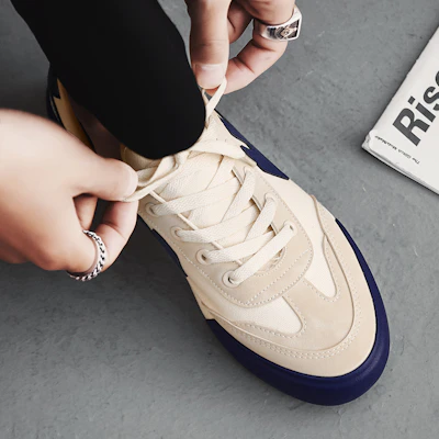 워리어 레트로 '베이지 딥블루' (Warrior Retro 'Beige Deep Blue') WXY-C951G02 3