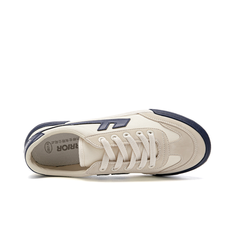 Shop 워리어 레트로 '베이지 딥블루' (Warrior Retro 'Beige Deep Blue') WXY-C951G02