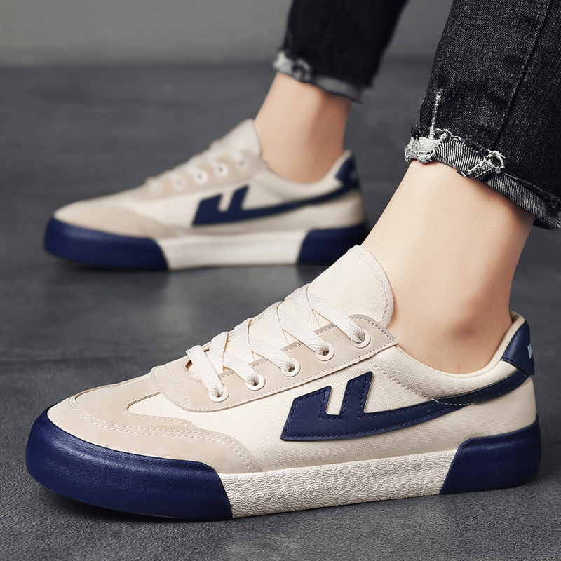 Sizing 워리어 레트로 '베이지 딥블루' (Warrior Retro 'Beige Deep Blue') WXY-C951G02