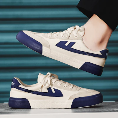 워리어 레트로 '베이지 딥블루' (Warrior Retro 'Beige Deep Blue') WXY-C951G02 2