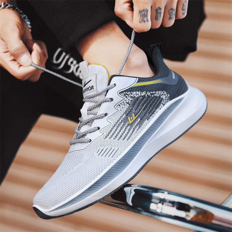 Warrior Retro 'White Grey Blue' 圖 13