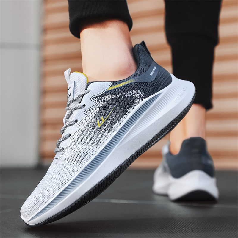 Warrior Retro 'White Grey Blue' 圖 9