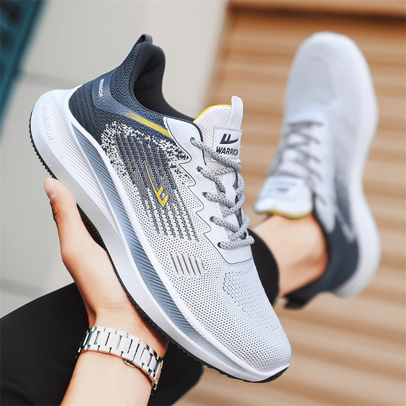 Warrior Retro 'White Grey Blue' 圖 10