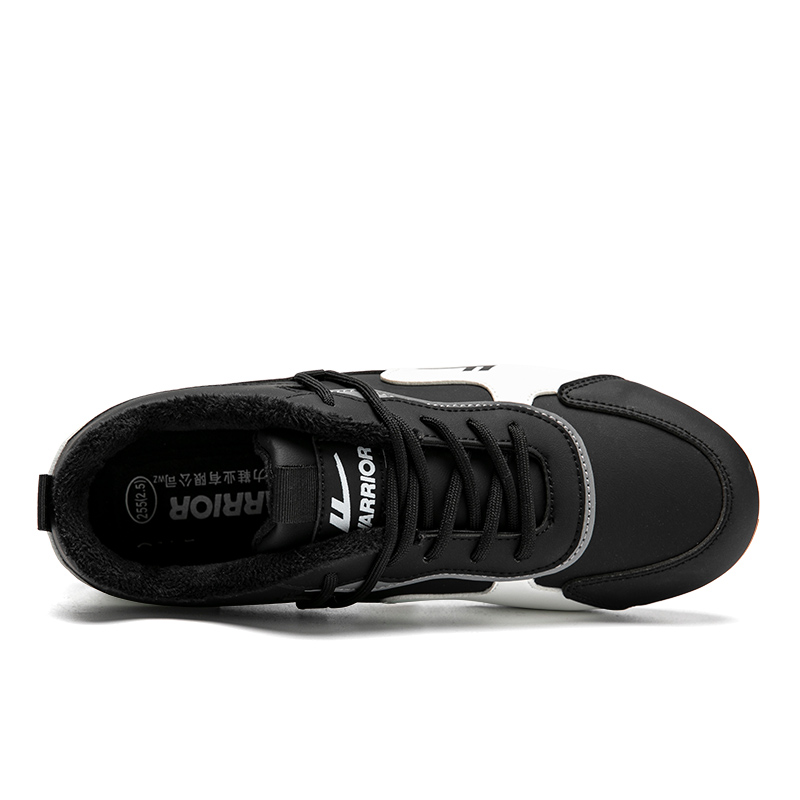 Warrior Retro Low-Top 'Black White' 圖 4