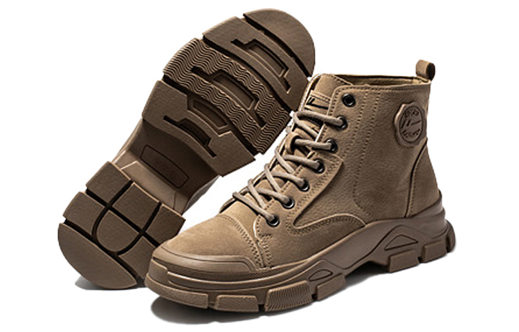 Warrior Retro Padded Martin Boots 'Deep Khaki' 圖 3