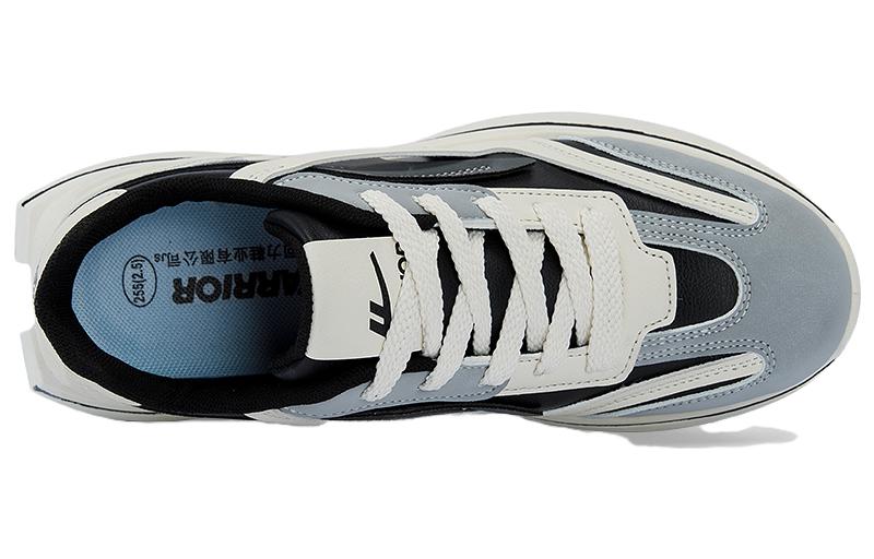 Lookbook 워리어 레트로 믹스 로우탑 (블랙/그레이) WBN(JS)-050903