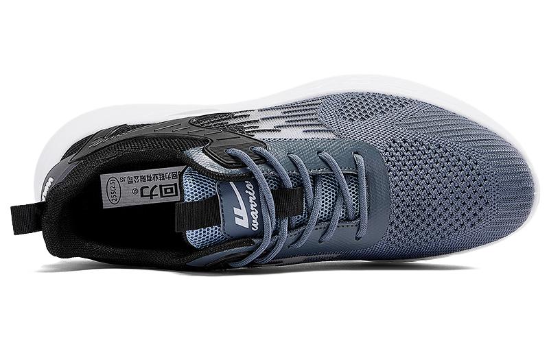 Warrior Running Shoes Low 'Black Blue' 圖 3