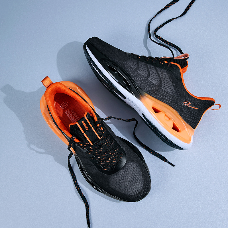 Warrior Running Shoes Low 'Black Breathable' 圖 8