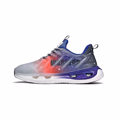 Warrior Running Shoes Low 'Blue Orange Grey'