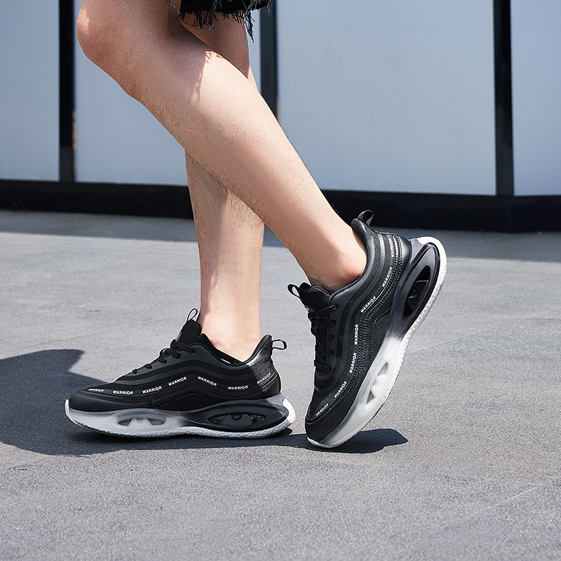 Warrior Running Shoes Low 'Breathable Black Mesh' 圖 8