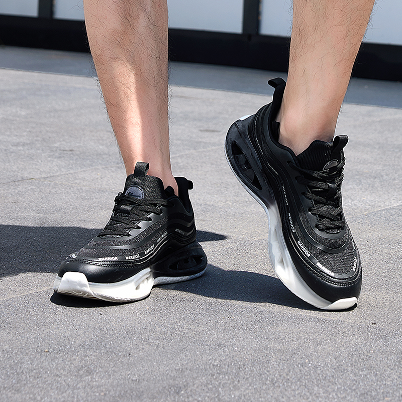 Warrior Running Shoes Low 'Breathable Black Mesh' 圖 9