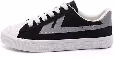 Warrior Shell Toe Low 'Black Silver Grey' WXY-B360MJ07 Warrior Shell Toe Low 'Black Silver Grey' WXY-B360MJ07