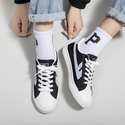 战士贝壳头低帮'黑银灰' WXY-B360MJ07 Sizing 战士贝壳头低帮'黑银灰' WXY-B360MJ07