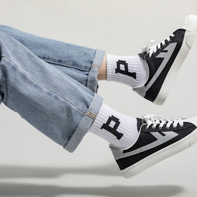 战士贝壳头低帮'黑银灰' WXY-B360MJ07 1