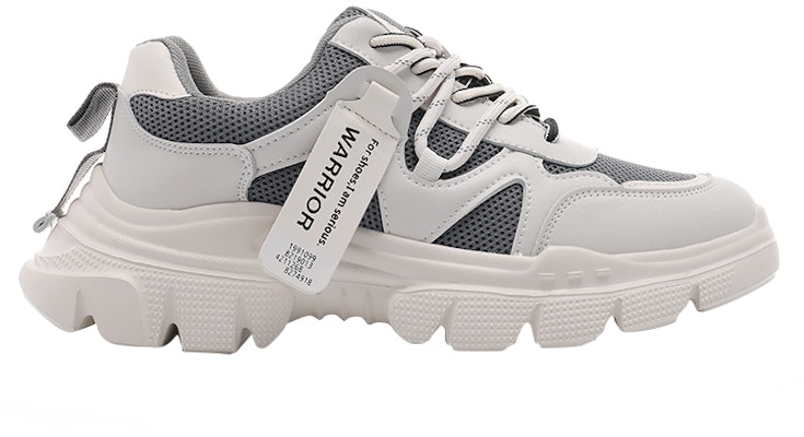 Kasut Warrior 'Putih Kelabu Daddy' WXY(ZA)-002301 Order Kasut Warrior 'Putih Kelabu Daddy' WXY(ZA)-002301