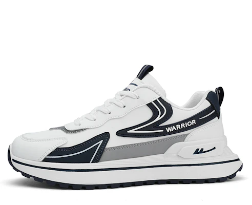 Scarpe Warrior Dad Bianche Blu - Low-Top, Suola Spessa, Antiscivolo. WXP(WZ)-089601 Buy Scarpe Warrior Dad Bianche Blu - Low-Top, Suola Spessa, Antiscivolo. WXP(WZ)-089601