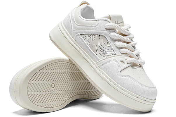 Scarpe Warrior Skate ''Beige Blu Scuro'' WXY-G149L Lookbook Scarpe Warrior Skate ''Beige Blu Scuro'' WXY-G149L