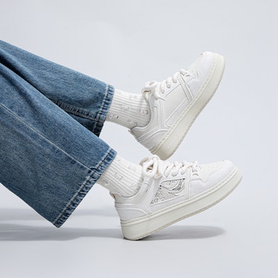 Sepatu Skate Warrior 'Beige Deep Blue' WXY-G149L Sizing Sepatu Skate Warrior 'Beige Deep Blue' WXY-G149L
