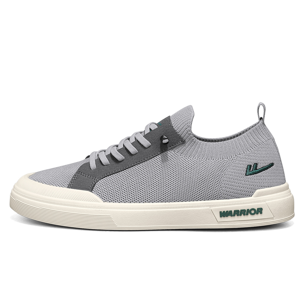Warrior Slip-On Shoes Grey - Lightweight, Comfortable, Casual Sneakers WXY-G283N02