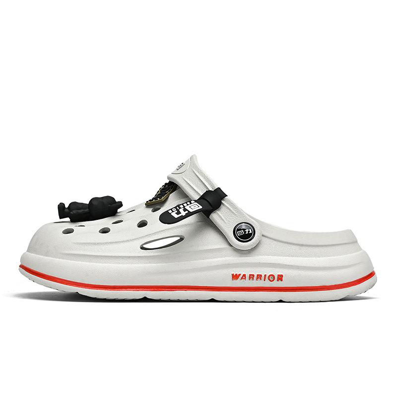 Warrior Slip-Resistant Breathable Casual Clogs for Men. SSW-0227+cool