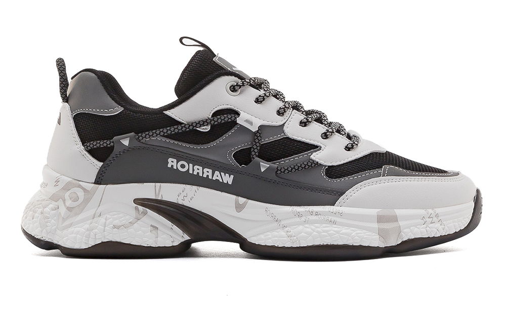 Warrior Sneaker 'Black White' 圖 2