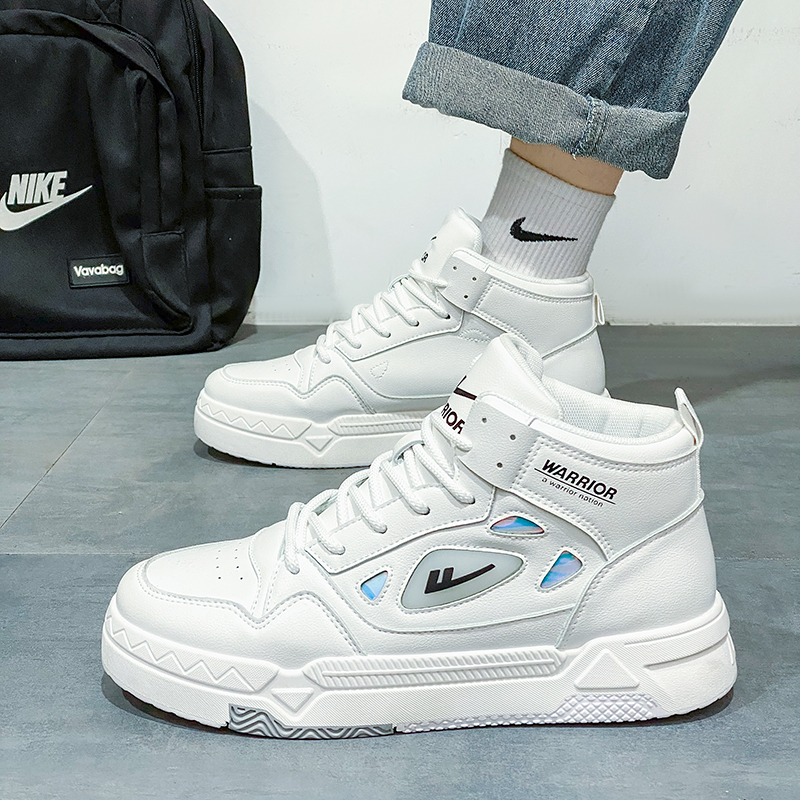 Warrior Sneaker High-Top 'White Fashion' 圖 11