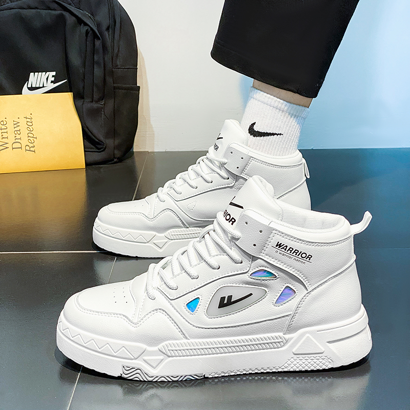 Warrior Sneaker High-Top 'White Fashion' 圖 7