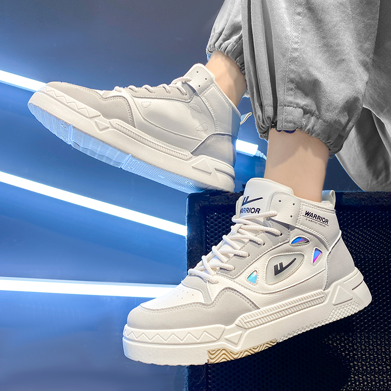 Warrior Sneaker High-Top 'White Fashion' 圖 8