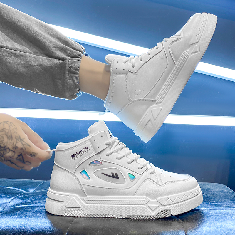 Warrior Sneaker High-Top 'White Fashion' 圖 9