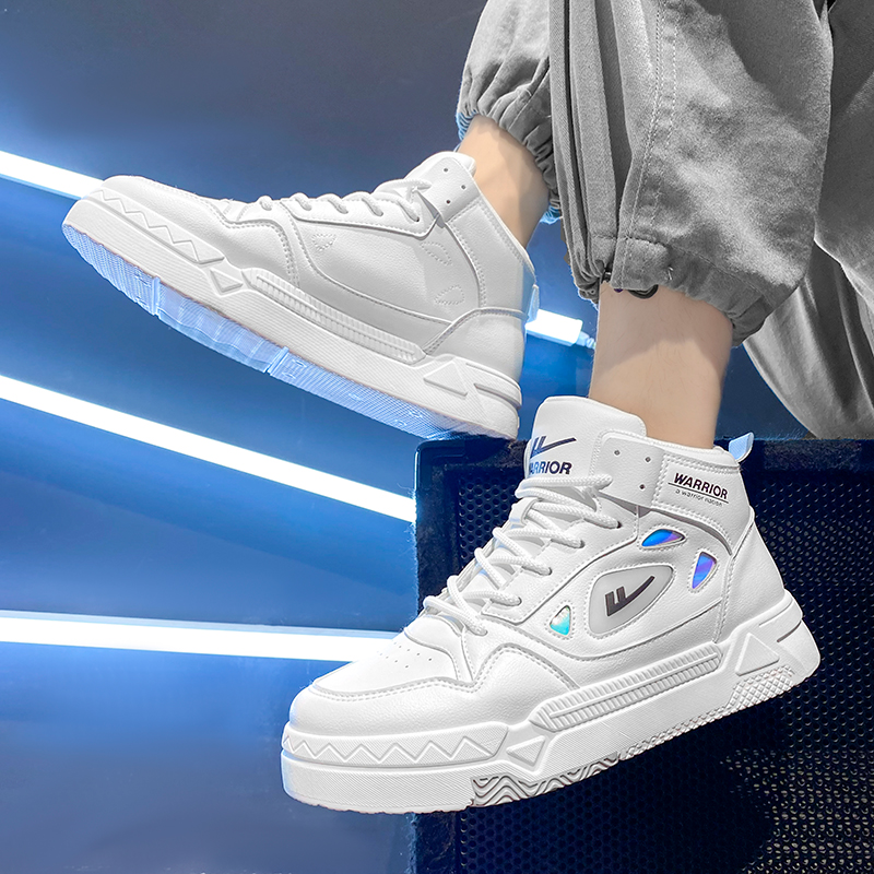 Warrior Sneaker High-Top 'White Fashion' 圖 10