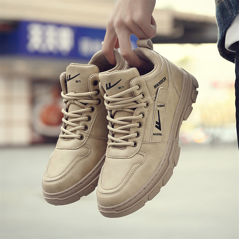 Cheap Warrior Sneaker Mid ''Khaki Retro Britisch'' WXP(WZ)-047101M