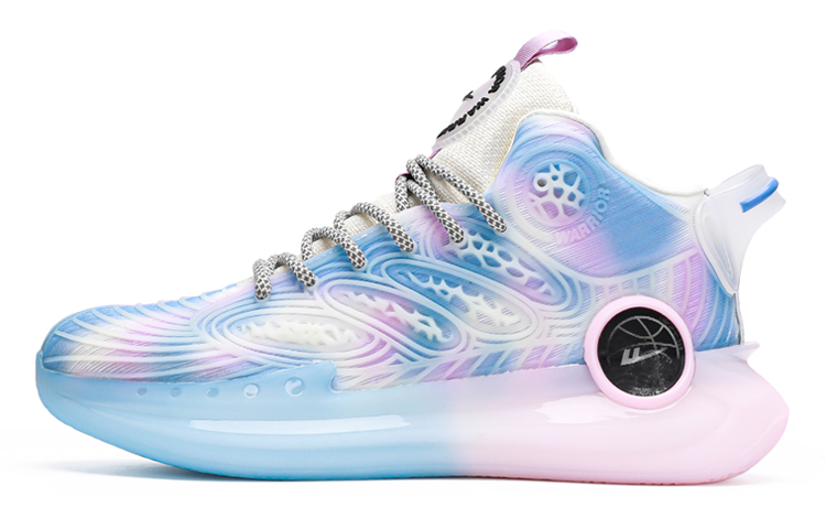 Warrior Sneakers Low-Top 'Beige Blue Pink'